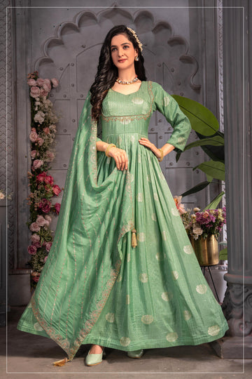 Designer Gowns 2024 By Kalpanas Creations 50