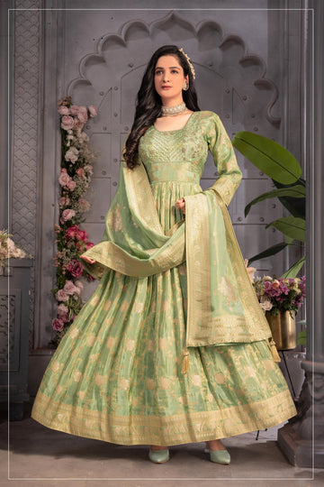 Designer Gowns 2024 By Kalpanas Creations 44