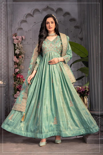 Designer Gowns 2024 By Kalpanas Creations 29