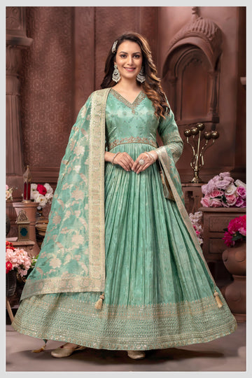 Designer Gowns 2024 By Kalpanas Creations 4