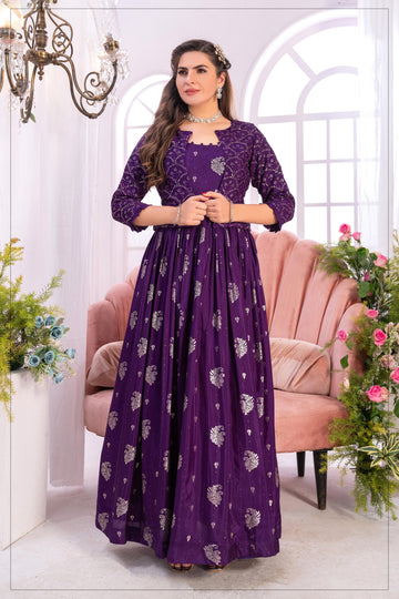 Designer Gowns 2024 By Kalpanas Creations 8