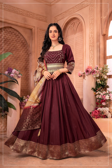 Designer Gowns 2024 By Kalpanas Creations 33