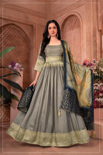 Designer Gowns 2024 By Kalpanas Creations 35