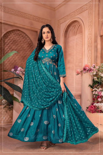 Designer Gowns 2024 By Kalpanas Creations 38