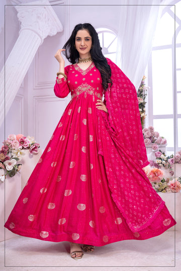 Designer Gowns 2024 By Kalpanas Creations 40