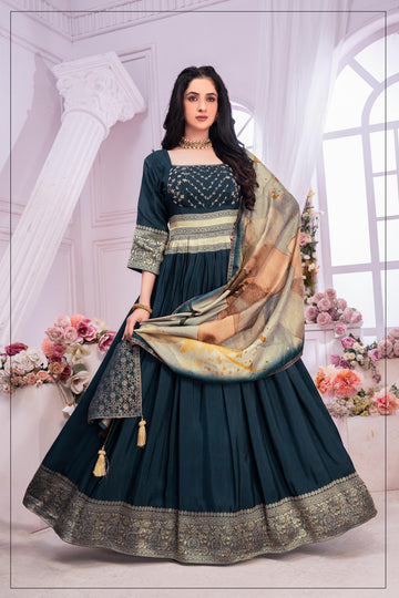 Designer Gowns 2024 By Kalpanas Creations 36