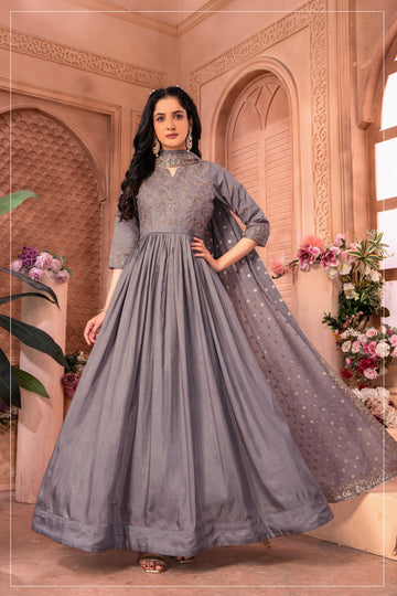 Designer Gowns 2024 By Kalpanas Creations 48