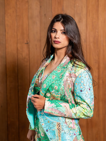 Blazer Style Indowestern by Kalpanas Creations