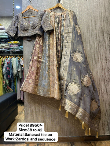 Designer Wedding Chaniya Choli by Kalpana's Creations 2 1124