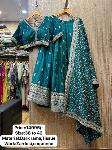 Designer Wedding Chaniya Choli by Kalpana's Creations 5 1124