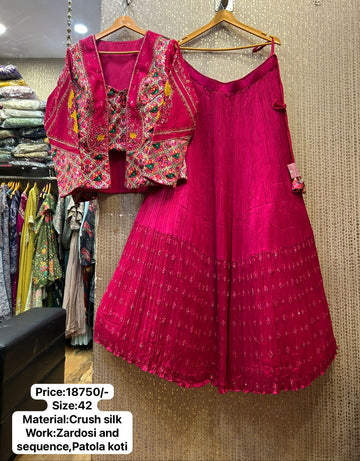 Designer Wedding Chaniya Choli by Kalpana's Creations 10