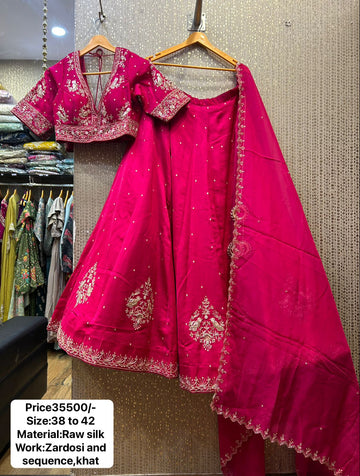 Designer Wedding Chaniya Choli by Kalpana's Creations 12  1124