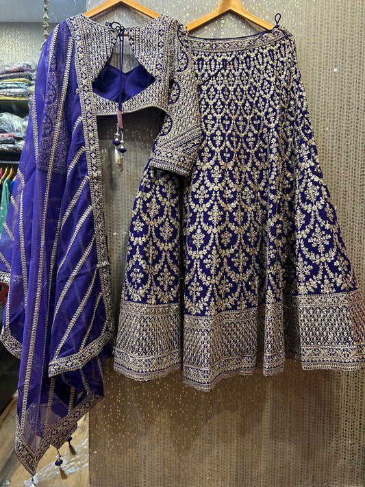 Designer Wedding Chaniya Choli by Kalpana's Creations 32