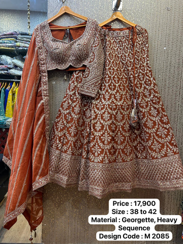 Designer Wedding Chaniya Choli by Kalpana's Creations 33