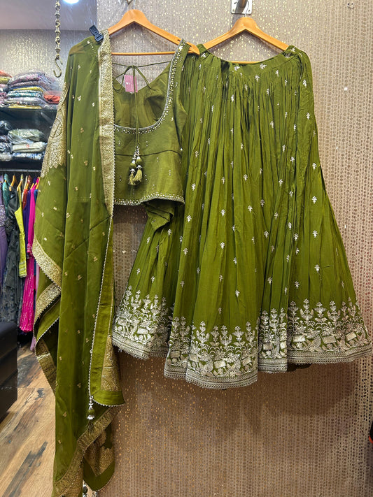 Designer Wedding Chaniya Choli by Kalpana's Creations 37