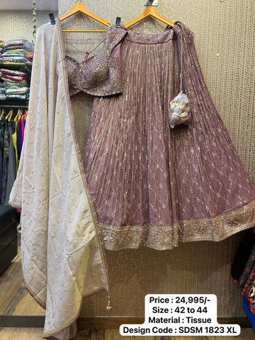 Designer Wedding Chaniya Choli by Kalpana's Creations 36