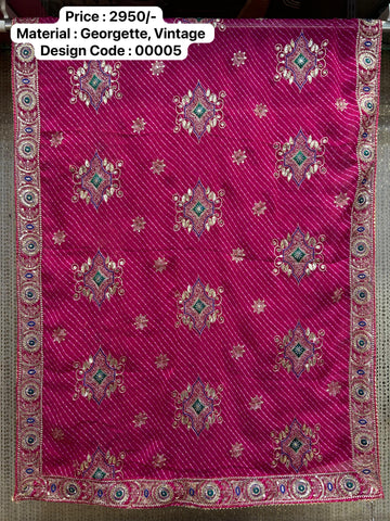 Vintage Dupattas by Kalpanas Creations 30