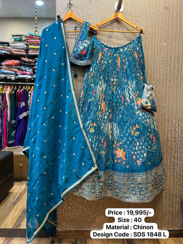 Designer Wedding Chaniya Choli by Kalpana's Creations 53