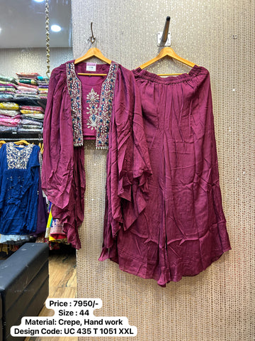 Designer Indo Western 2025 By Kalpanas Creations 155