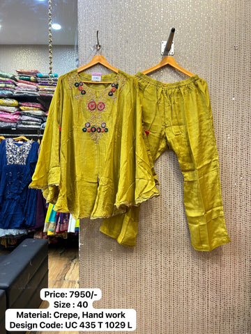 Designer Indo Western 2025 By Kalpanas Creations 156