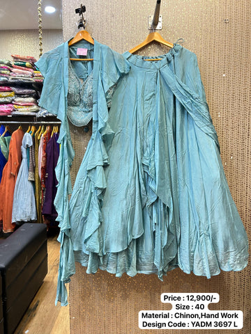 Designer Indo Western 2025 By Kalpanas Creations 157