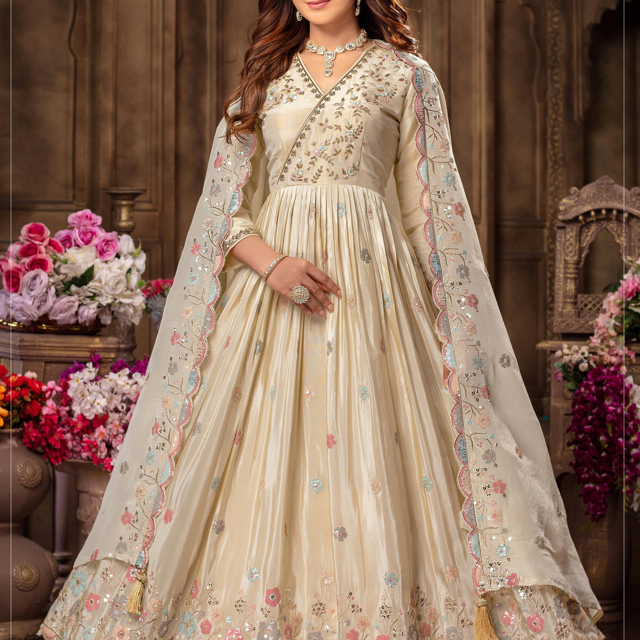Designer Gowns 2024 By Kalpanas Creations 22