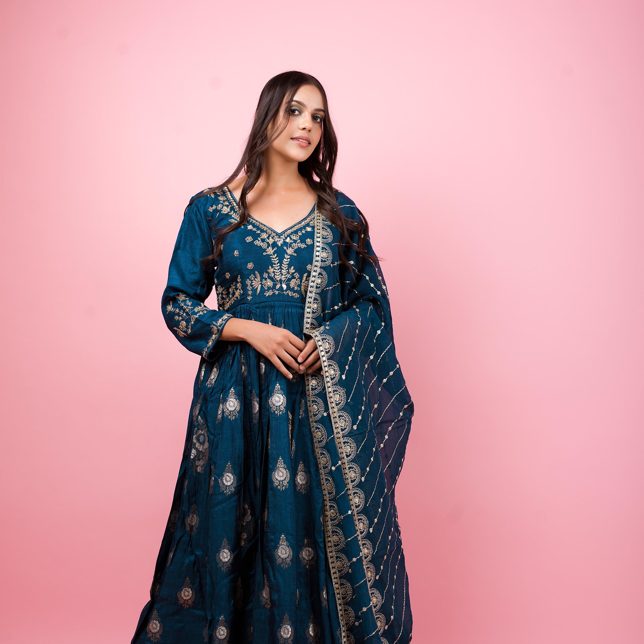 Designer Gowns 2024 By Kalpanas Creations 23