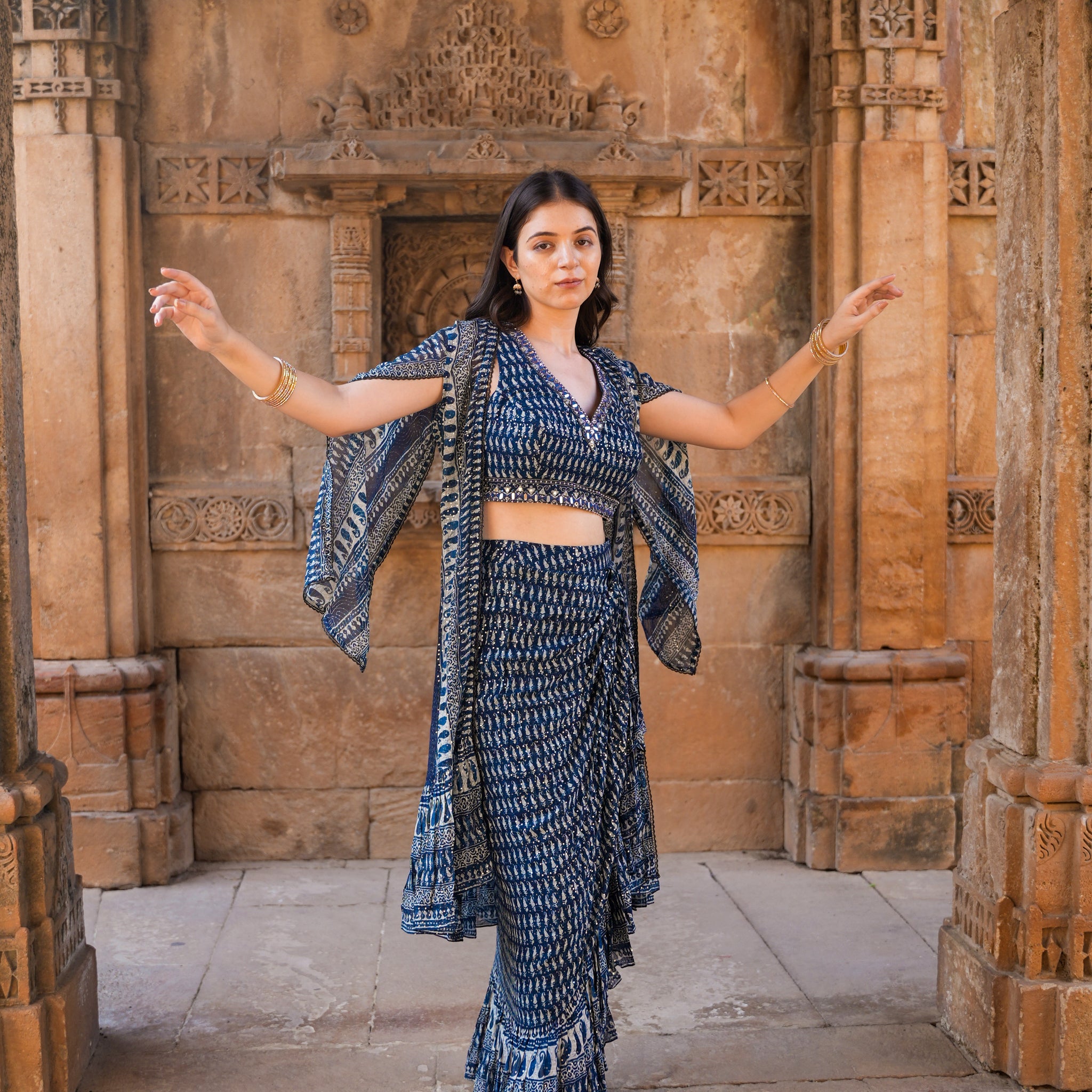 Designer Indo Western 2024 By Kalpanas Creations 54