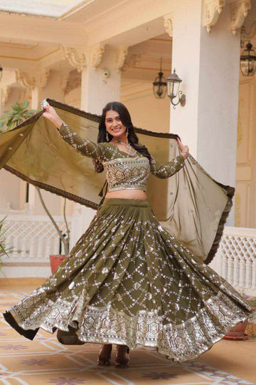 Designer Wedding Chaniya Choli by Kalpana's Creations 24