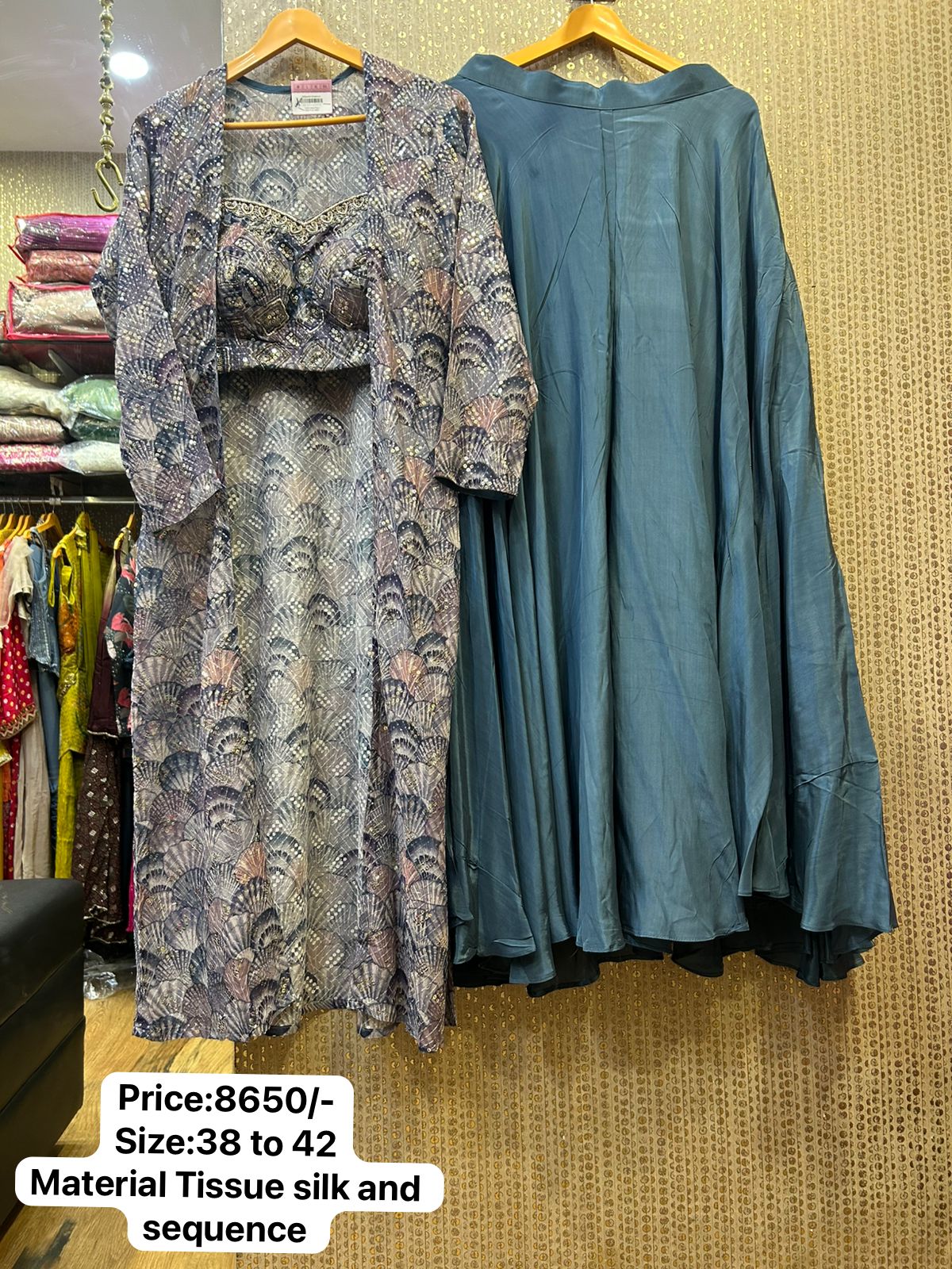 Designer Indowesterns 2024 By Kalpanas Creations 9