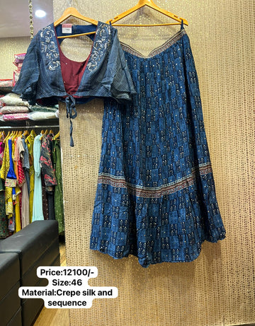 Designer Indowesterns 2024 By Kalpanas Creations 12