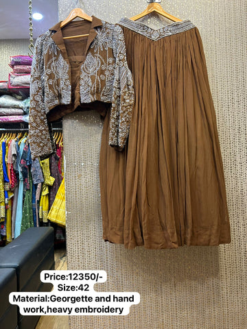 Designer Indowesterns 2024 By Kalpanas Creations 19