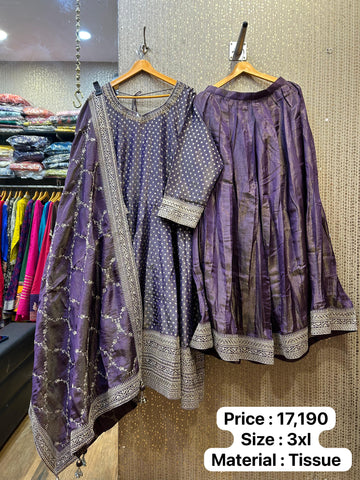 Designer Indo Western 2024 By Kalpanas Creations 58