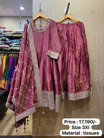 Designer Indo Western 2024 By Kalpanas Creations 57