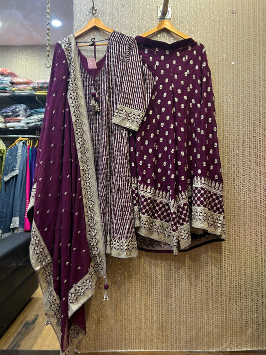 Designer Indo Western 2024 By Kalpanas Creations 66