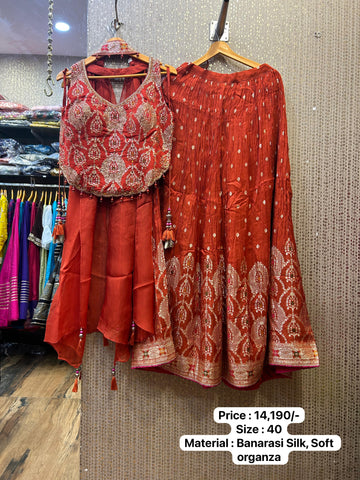 Designer Indo Western 2024 By Kalpanas Creations 69