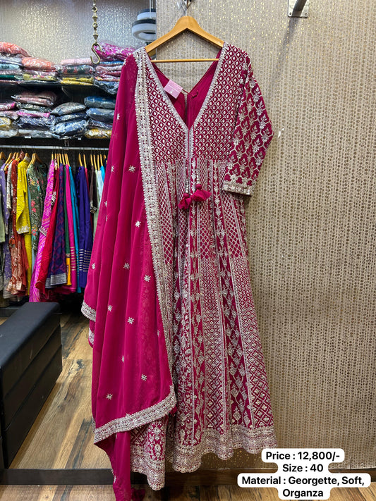 Designer Indo Western 2024 By Kalpanas Creations 76