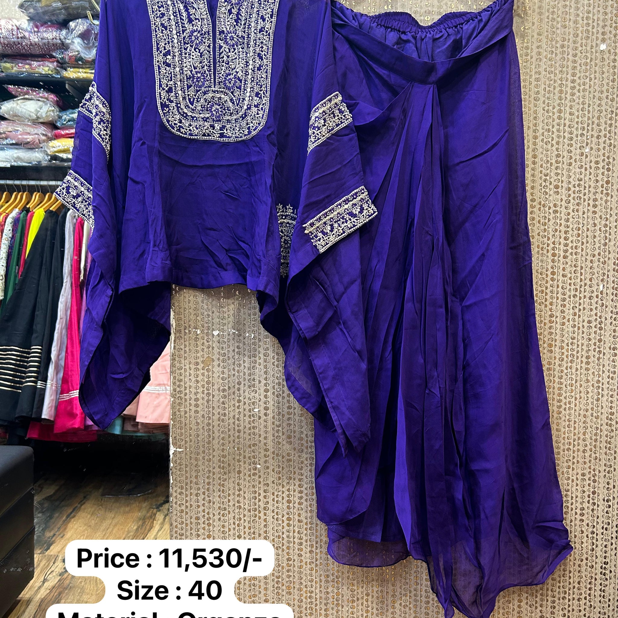 Designer Indo Western 2024 By Kalpanas Creations 98