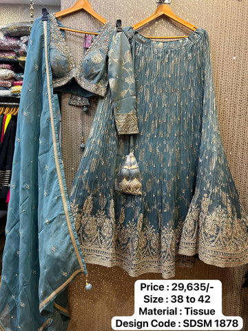 Designer Wedding Chaniya Choli by Kalpana's Creations 40