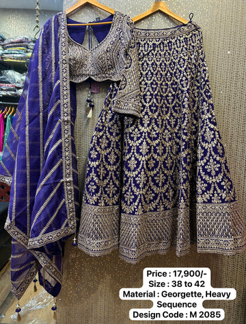 Designer Wedding Chaniya Choli by Kalpana's Creations 32