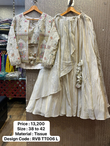 Designer Indo Western 2024 By Kalpanas Creations 111