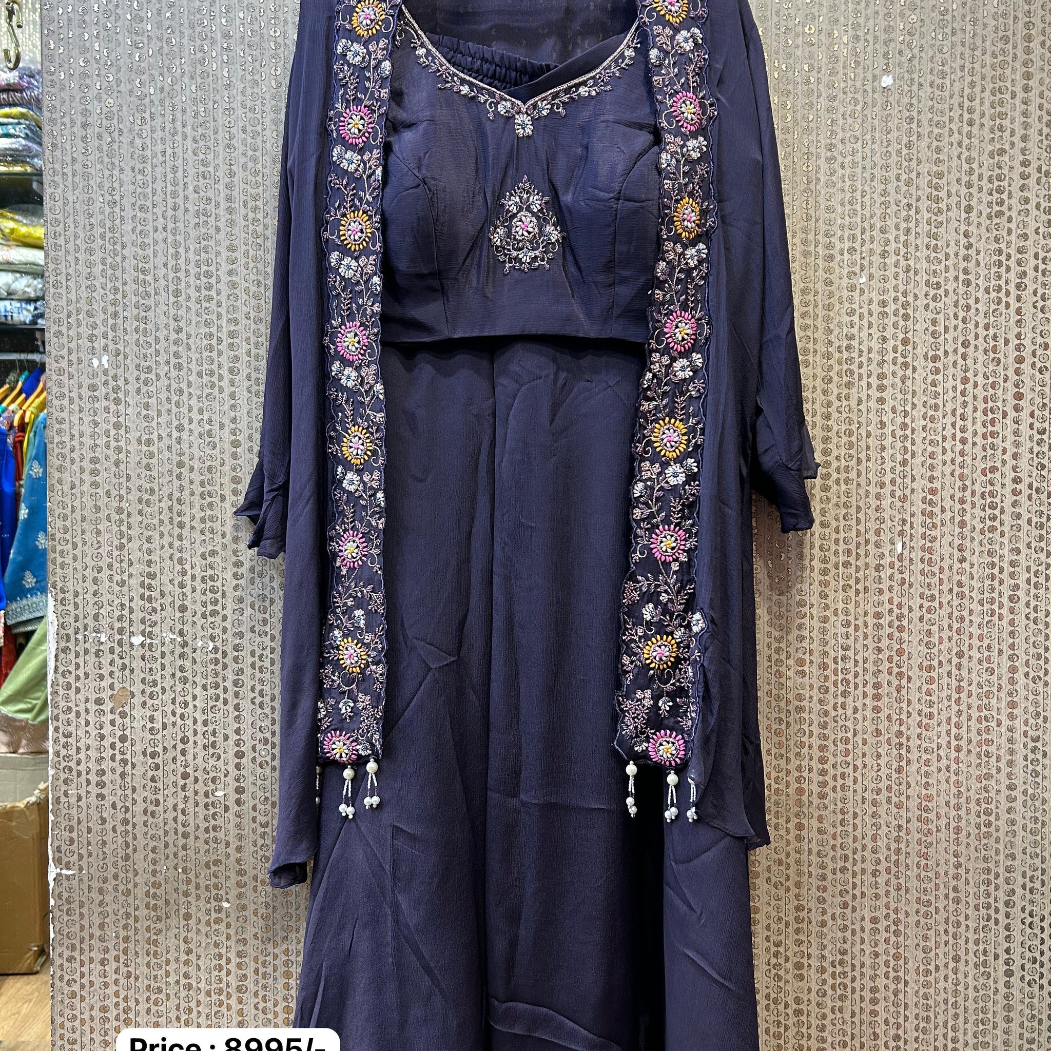 Designer Indo Western 2024 By Kalpanas Creations 125