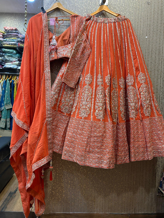 Designer Wedding Chaniya Choli by Kalpana's Creations 45