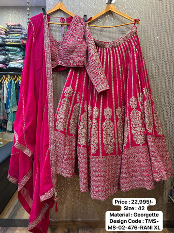 Designer Wedding Chaniya Choli by Kalpana's Creations 46