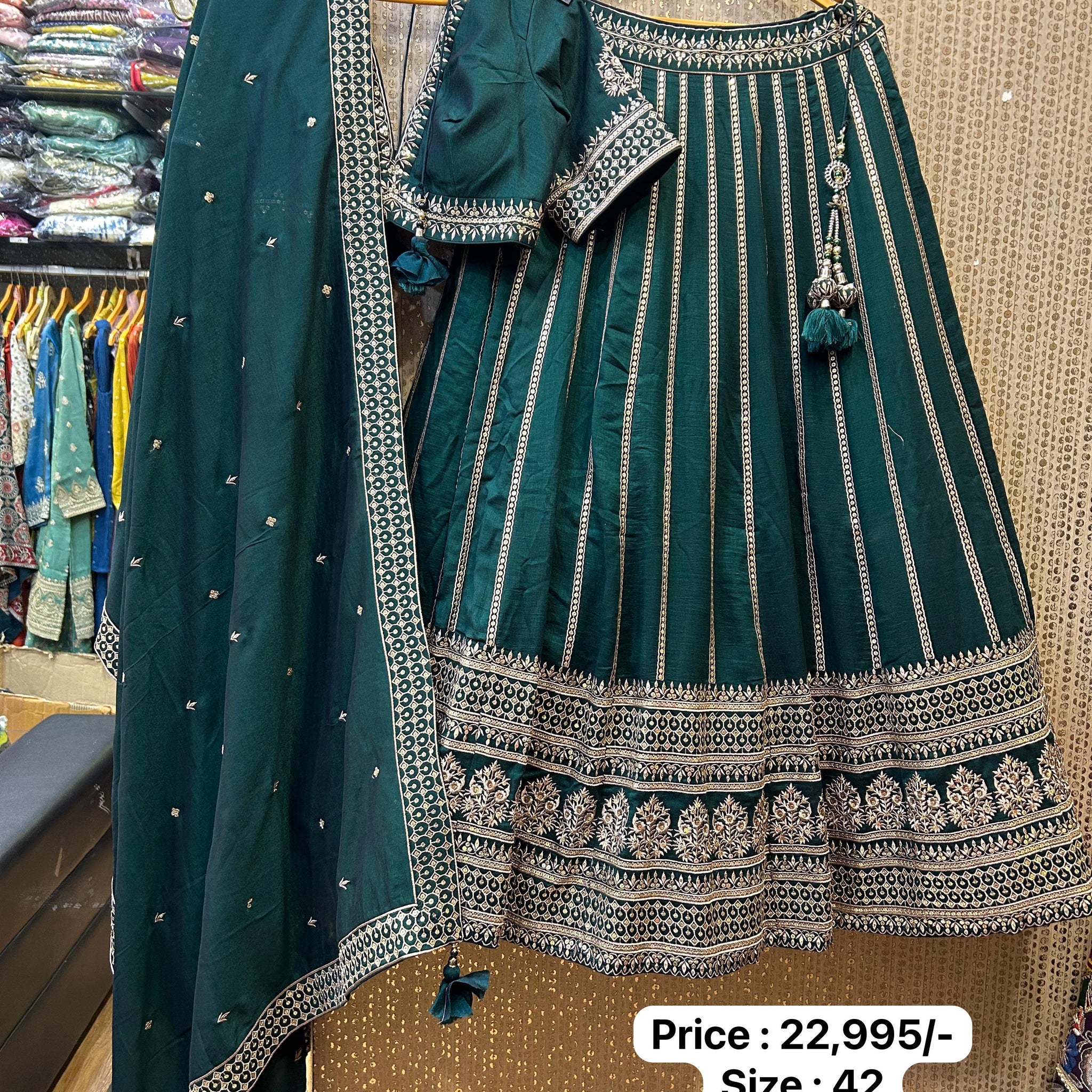 Designer Wedding Chaniya Choli by Kalpana's Creations 47