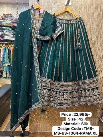 Designer Wedding Chaniya Choli by Kalpana's Creations 47