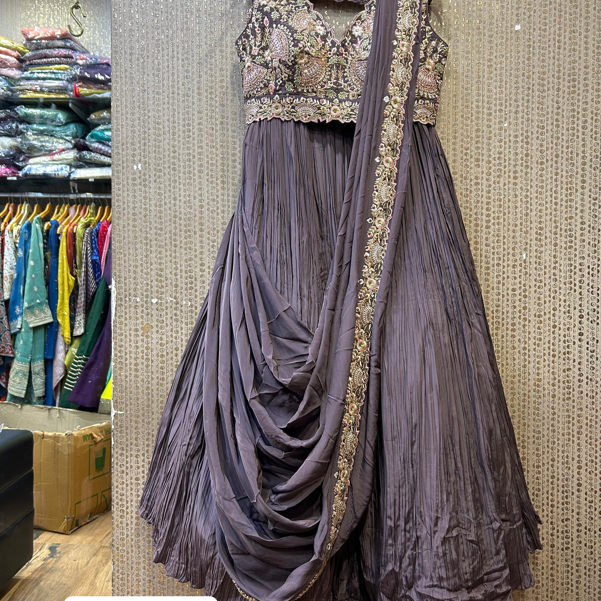 Designer Indo Western 2024 By Kalpanas Creations 137