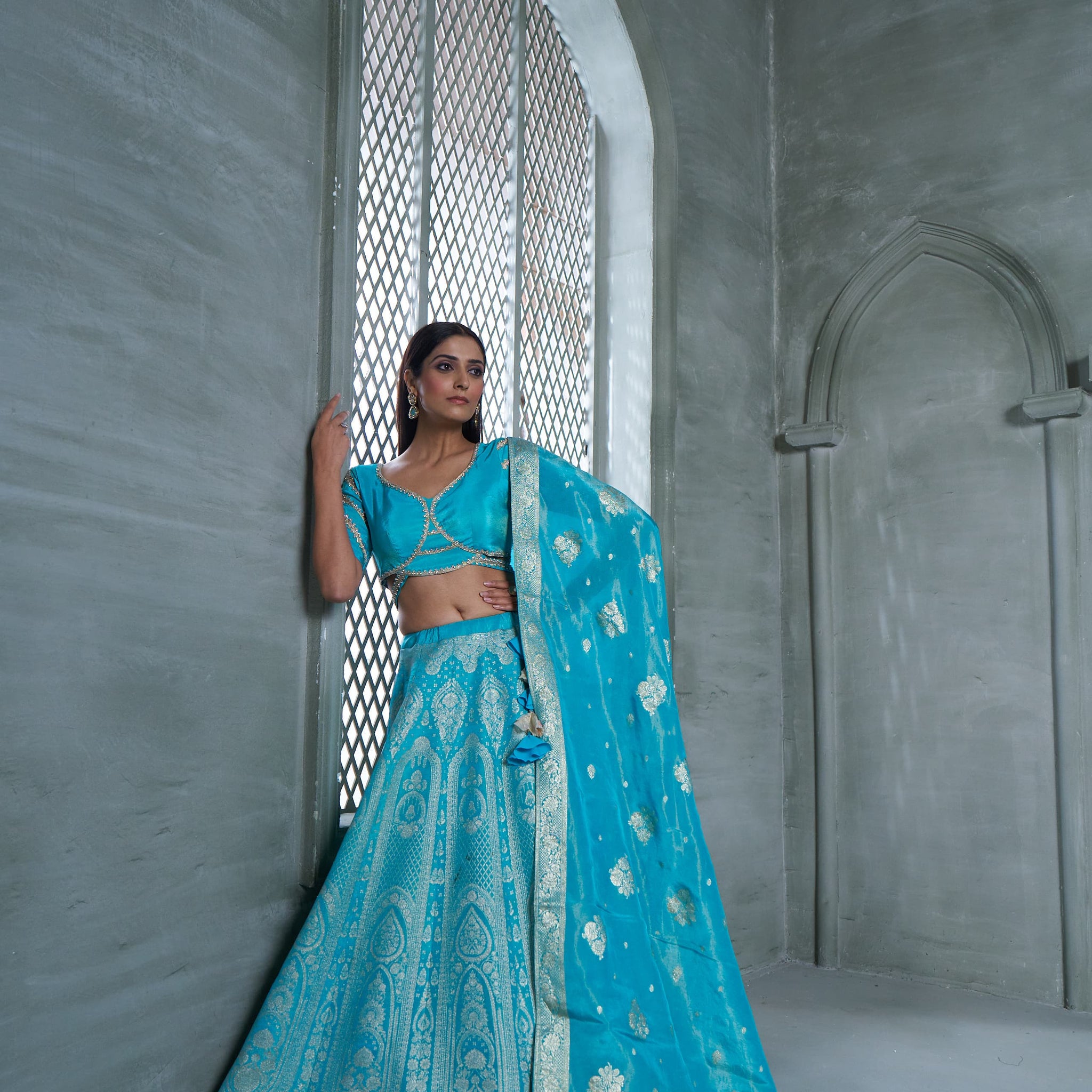 Designer Wedding Chaniya Choli by Kalpana's Creations 44