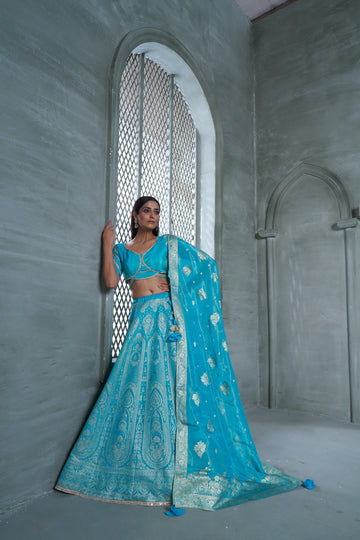 Designer Wedding Chaniya Choli by Kalpana's Creations 44