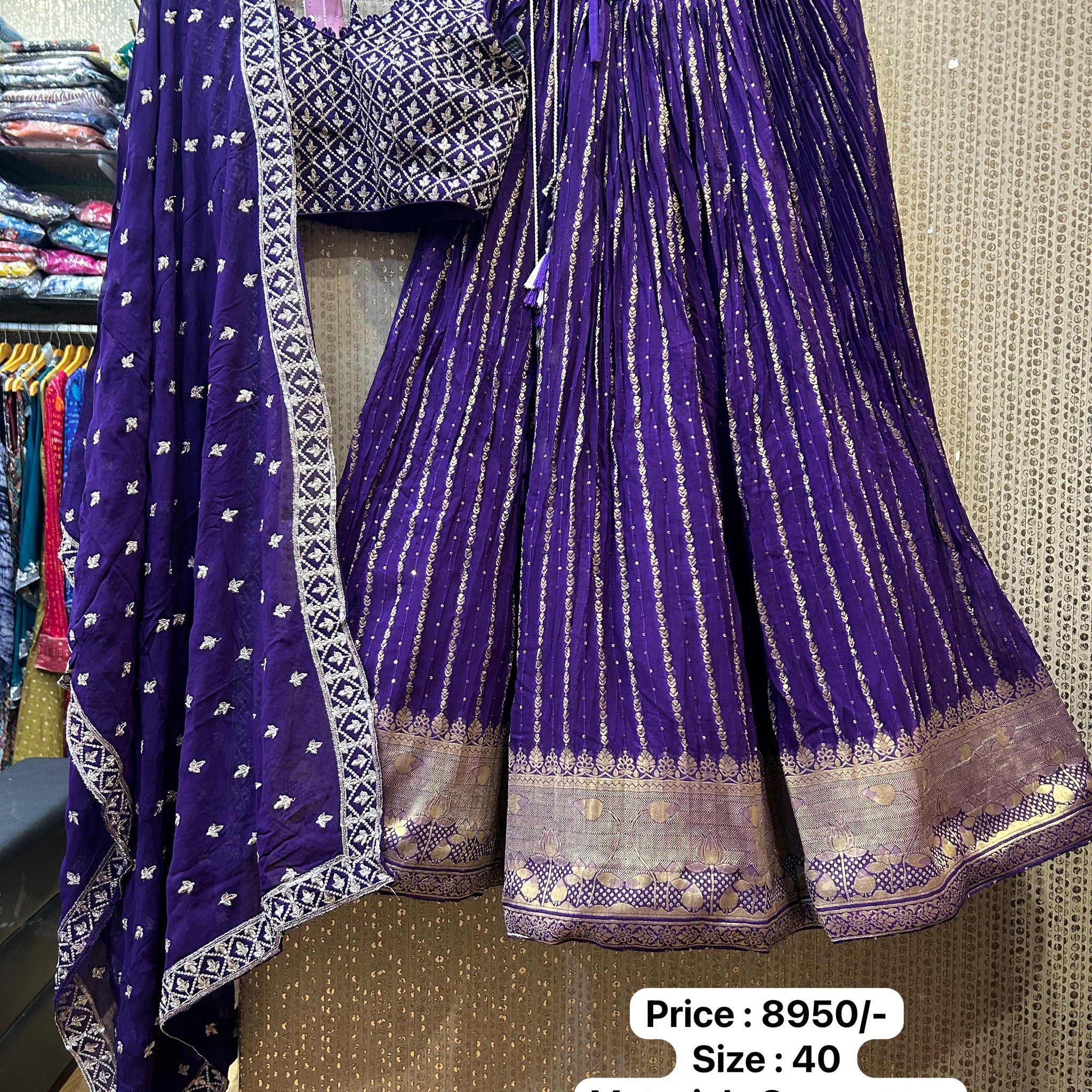 Designer Wedding Chaniya Choli by Kalpana's Creations 51
